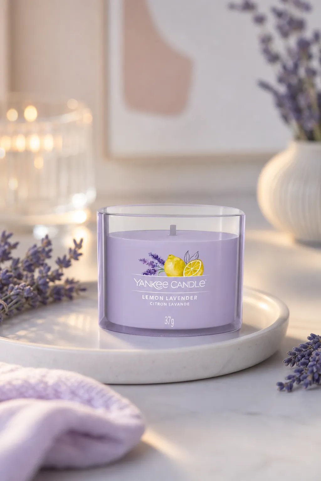 Lemon Lavender 37g in einer stimmungsvollen Anwendungsszene