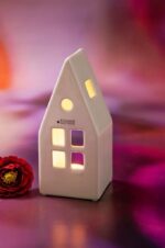 Lichthaus Mimosa 25cm cremeweiß – Produktansicht