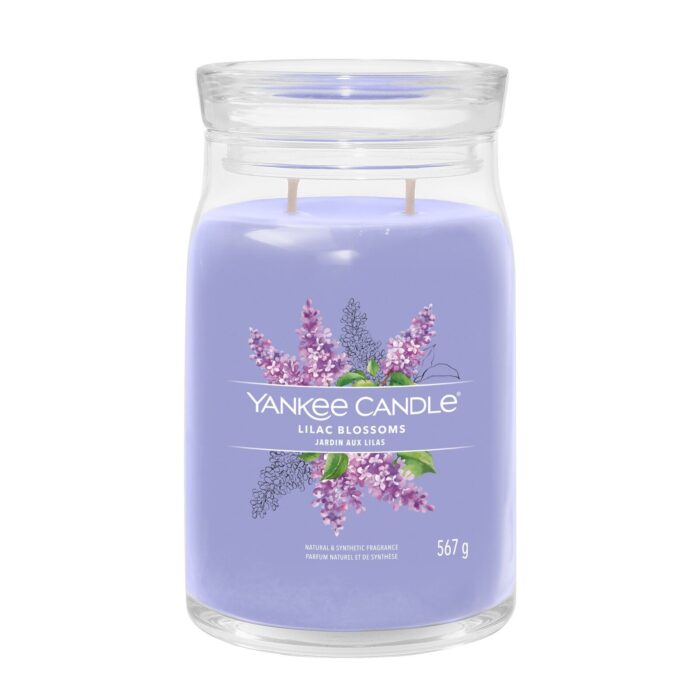 Lilac Blossoms Signature Large Jar 567g 2-Docht – Produktansicht