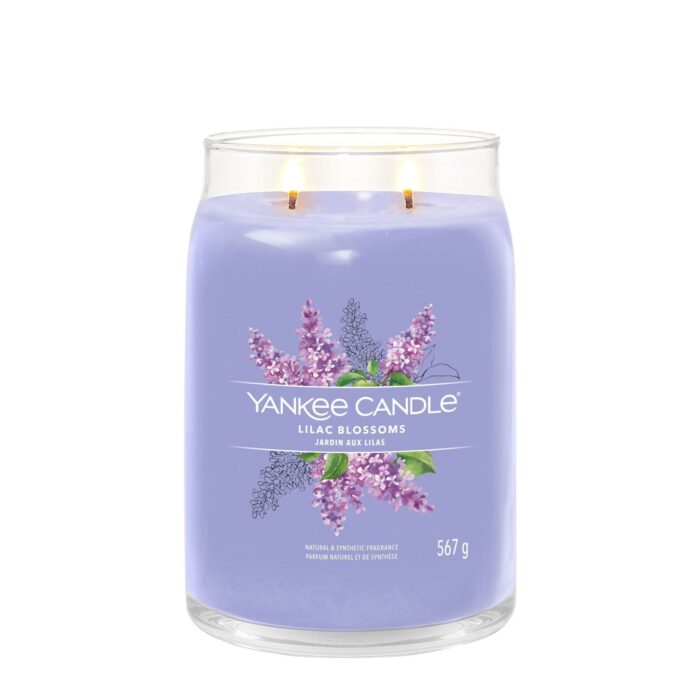 Lilac Blossoms Signature Large Jar 567g 2-Docht – Produktansicht