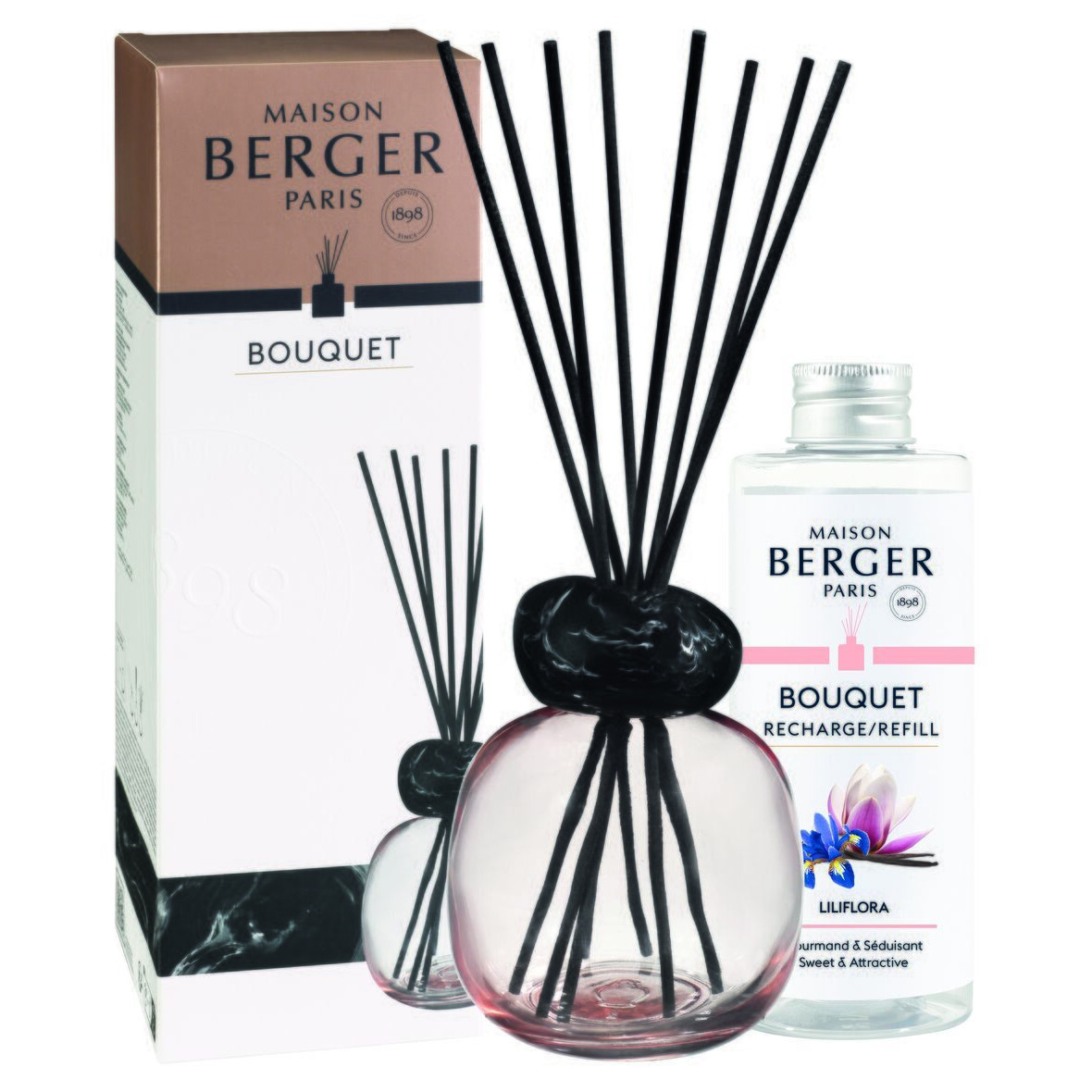 Produktbild Liliflora Reed Diffuser 200ml Weiß – Hauptansicht