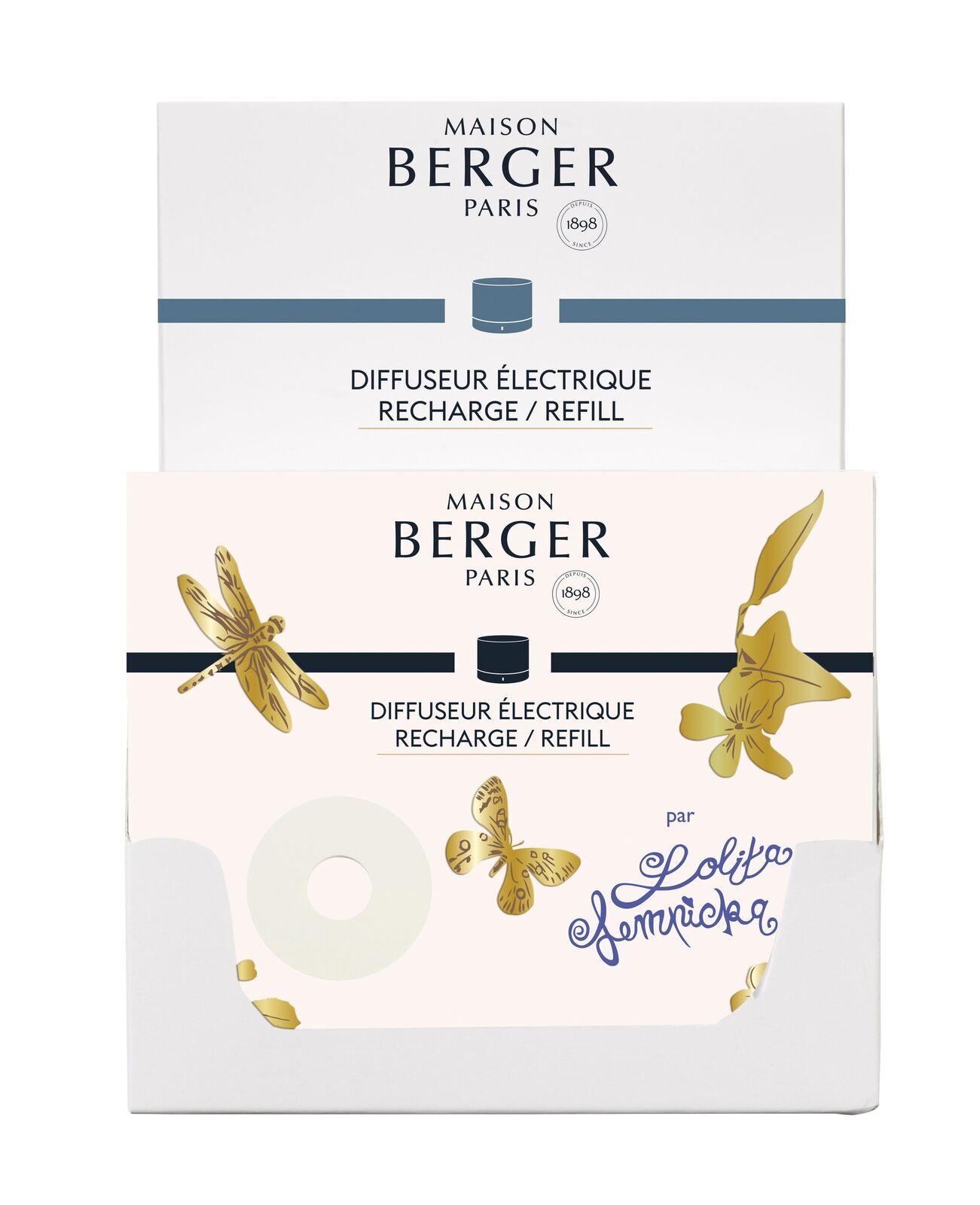 Papier, Text, Visitenkarte Lolita Lempicka - Nachfüller für tragbaren Diffuser – Hauptansicht