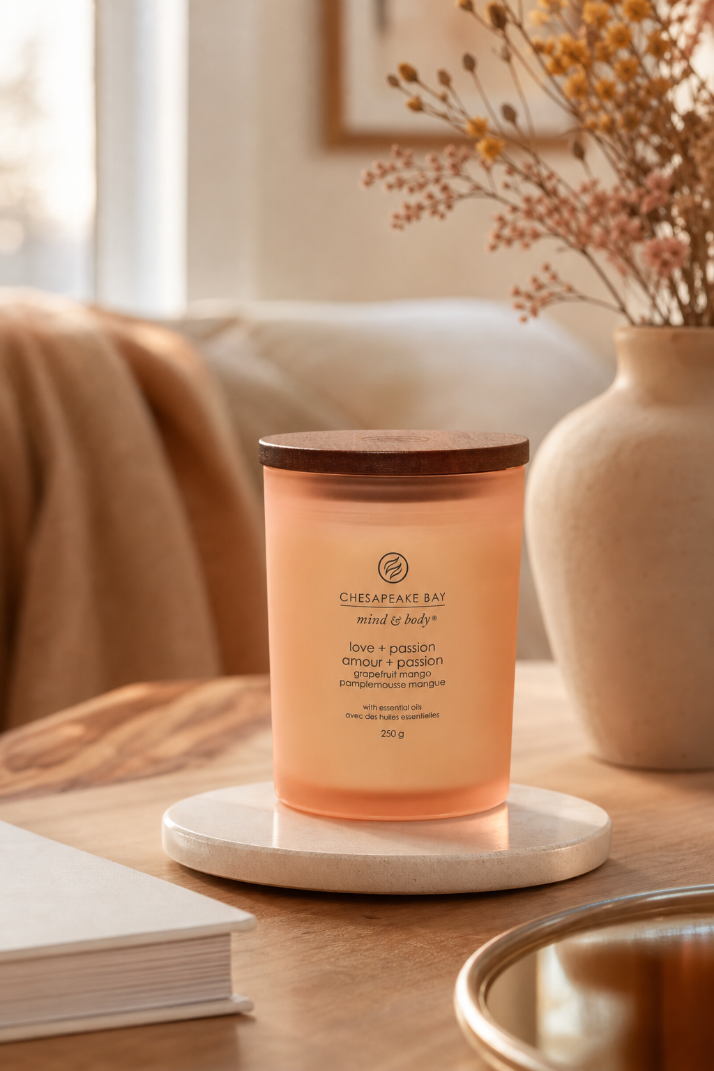Love + Passion 250g in einer stimmungsvollen Anwendungsszene