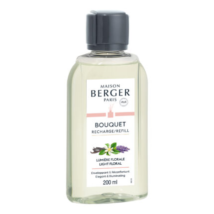 Maison Berger Bouquet Nachfüller Lumière Florale mit schwarzem Verschluss