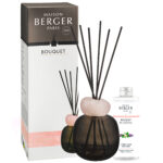 Maison Berger Diffuser mit Duftstäbchen, Nachfüllflasche und Verpackung