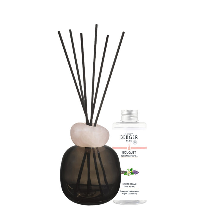 Diffuser mit Duftstäbchen, Bouquet-Nachfüllflasche und abnehmbarem Verschluss
