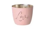 Madras Windlicht M Love blush/gold – Produktansicht