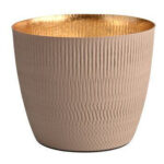 Madras Windlicht M Struktur sandstone – Hauptansicht