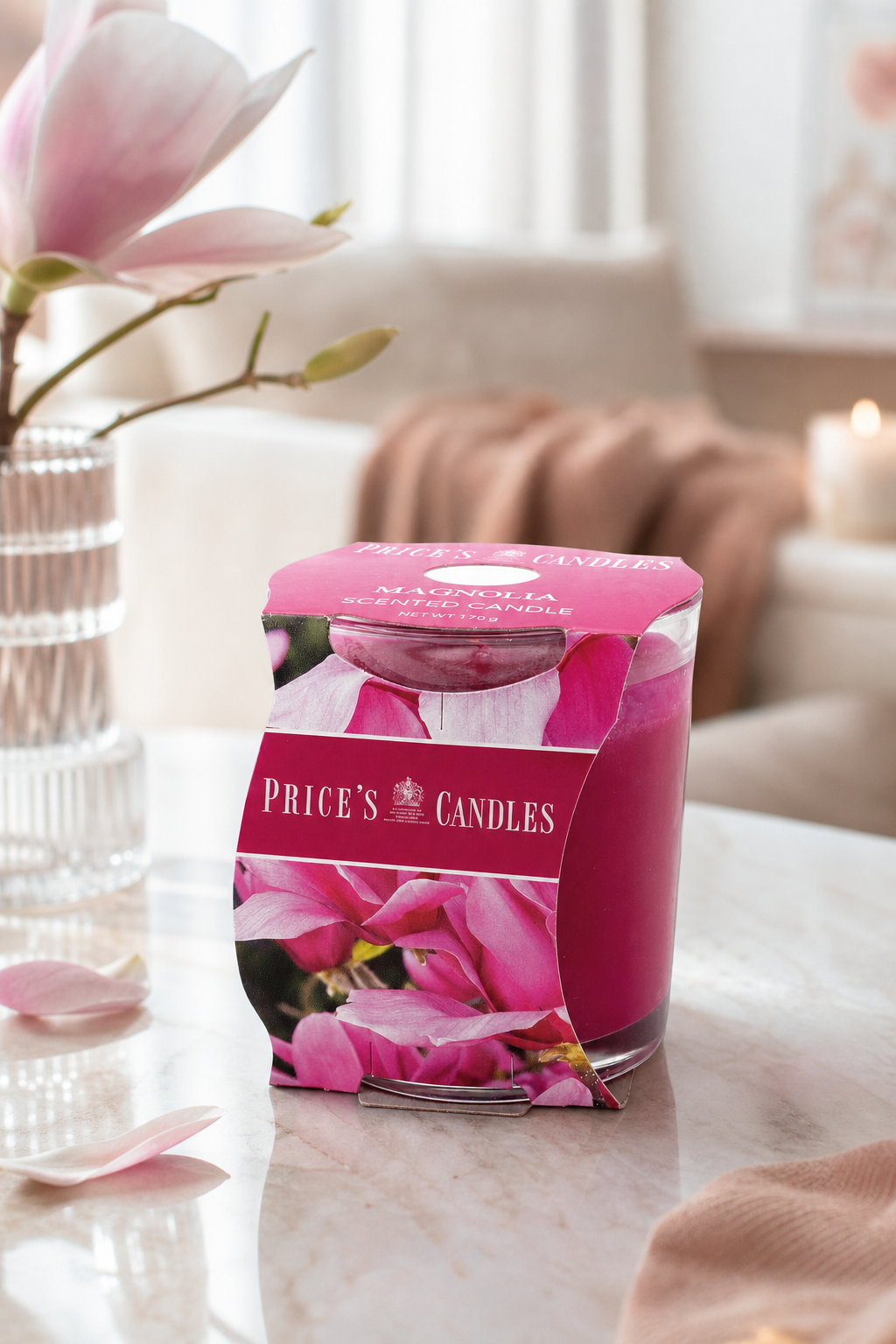 Magnolia 170g in einer stimmungsvollen Anwendungsszene