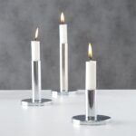 Kerzenleuchter-Set Malko silber – Produktansicht