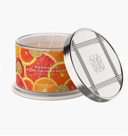 Mandarine Pink Grapefruit 510g (4-Docht) – Produktansicht