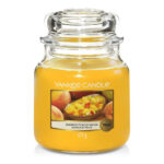 Yankee Candle Mango Peach Salsa 411 g im Glas mit Deckel