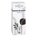 Weiße Maison-Berger-Verpackung mit Aufdruck Bouquet und Diffuserabbildung