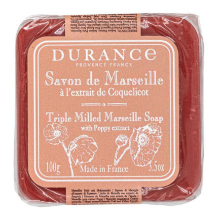 Marseiller Seife mit Mohnextrakt 100g – Hauptansicht