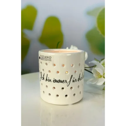 Mazano Kreise 10cm creme/silber – Hauptansicht