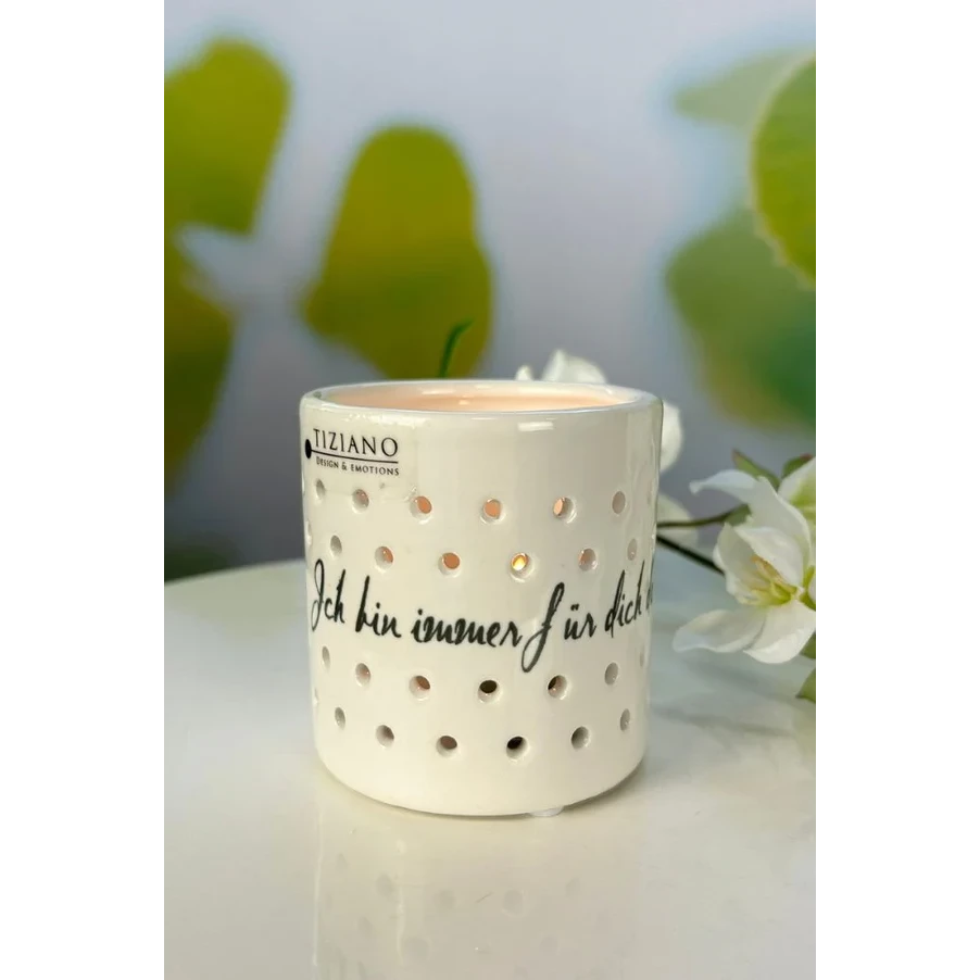 Produktbild Mazano Kreise 7cm creme/silber – Hauptansicht