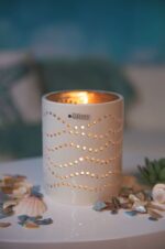 Mazano geschwungen 14cm creme – Produktansicht