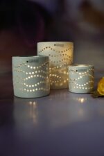 Mazano geschwungen 14cm creme – Produktansicht