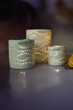 Mazano geschwungen 14cm creme – Produktansicht