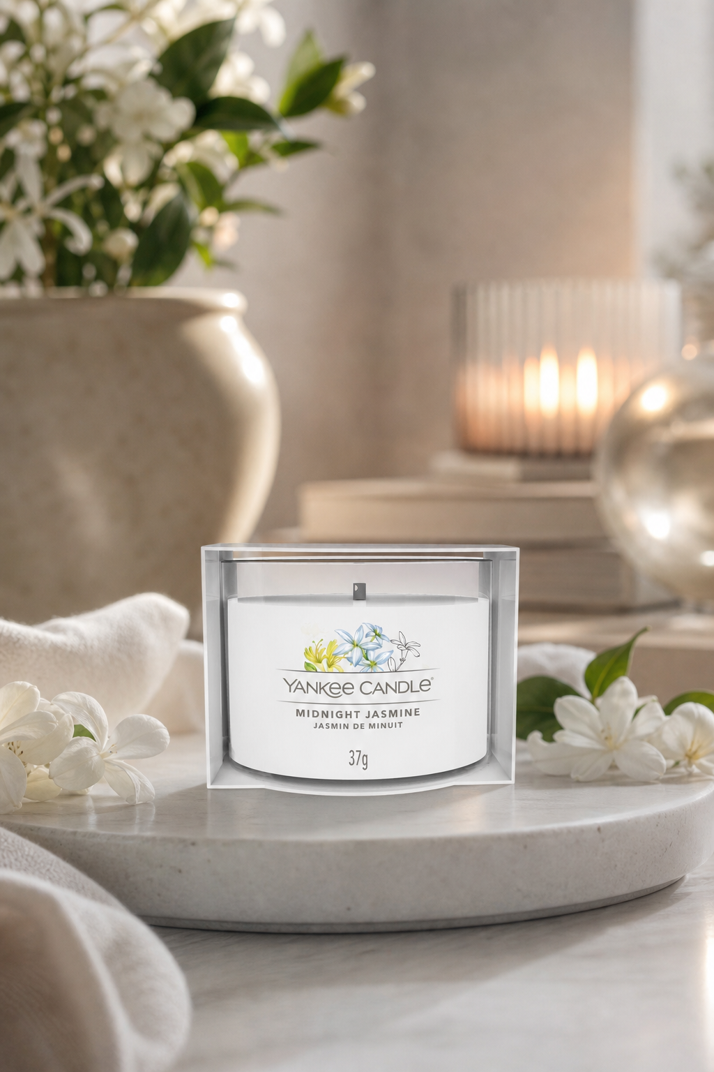 Midnight Jasmine 37g in einer stimmungsvollen Anwendungsszene