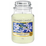 Yankee Candle Midnight Jasmine Duftkerze im Glas mit Deckel