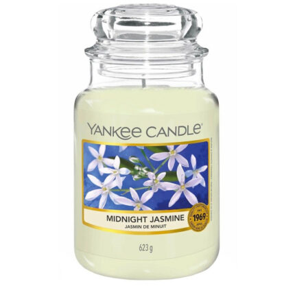 Yankee Candle Midnight Jasmine Duftkerze im Glas mit Deckel