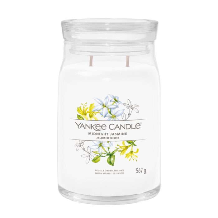 Midnight Jasmine Signature Large Jar 567g 2-Docht – Produktansicht
