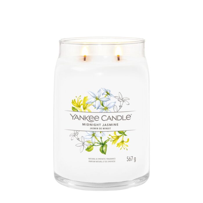 Midnight Jasmine Signature Large Jar 567g 2-Docht – Produktansicht