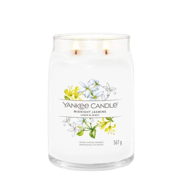 Midnight Jasmine Signature Large Jar 567g 2-Docht – Produktansicht