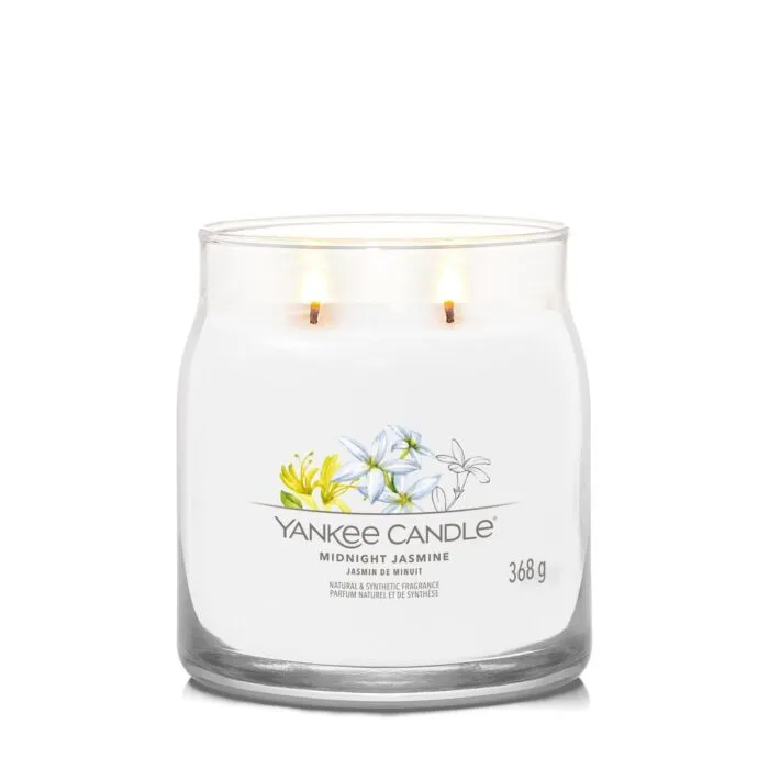 Midnight Jasmine Signature Medium Jar 368g 2-Docht – Produktansicht