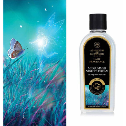 Ashleigh & Burwood Lamp Fragrance Nachfüller mit Schmetterlingsmotiv