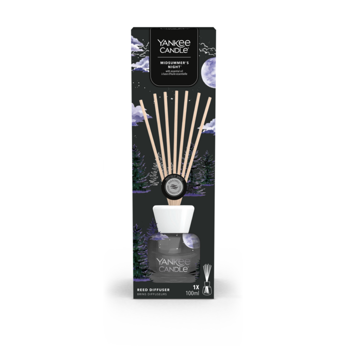 Midsummers Night Reed Diffuser 100ml Schwarz – Produktansicht