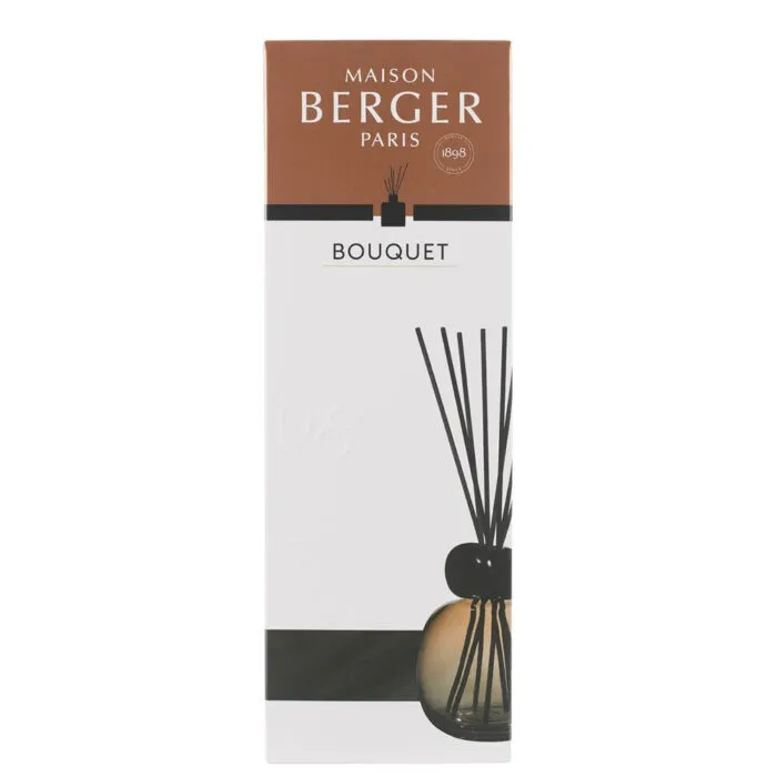 Frontale Maison Berger Paris Bouquet-Verpackung mit Diffuserabbildung