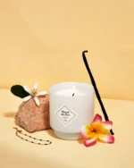 Monoi Blüte - Monoi de Iles - Halskette mit schwarzen Perlen 200g – Produktansicht