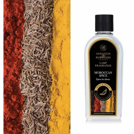Nahaufnahme der Ashleigh & Burwood Moroccan Spice Duftölflasche