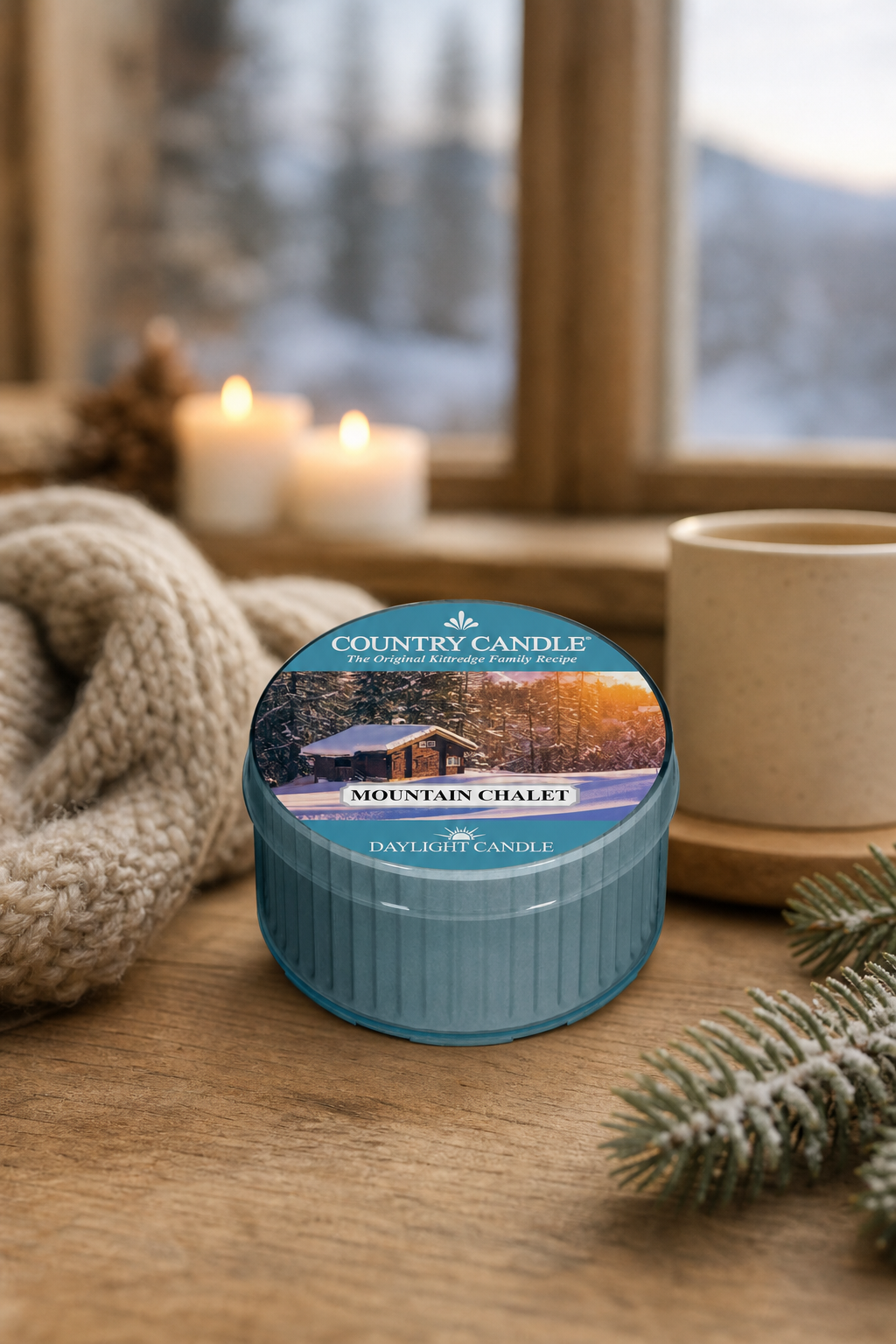 Mountain Chalet Daylight 42g in einer stimmungsvollen Anwendungsszene