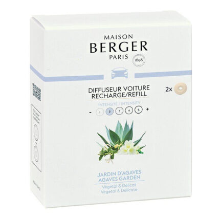 Verpackung des Maison Berger Paris Autoduft-Nachfüller-Sets mit zwei Nachfüllern