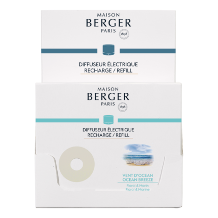 Verpackung eines elektrischen Diffuser-Nachfüllers von Maison Berger Paris