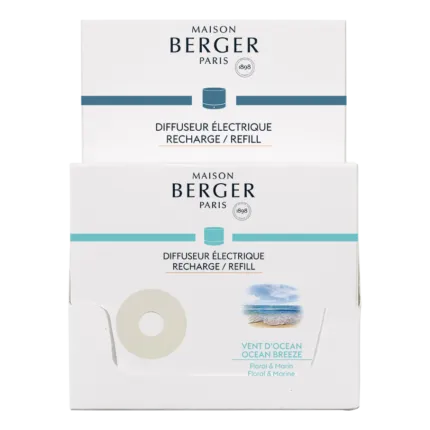Verpackung eines elektrischen Diffuser-Nachfüllers von Maison Berger Paris