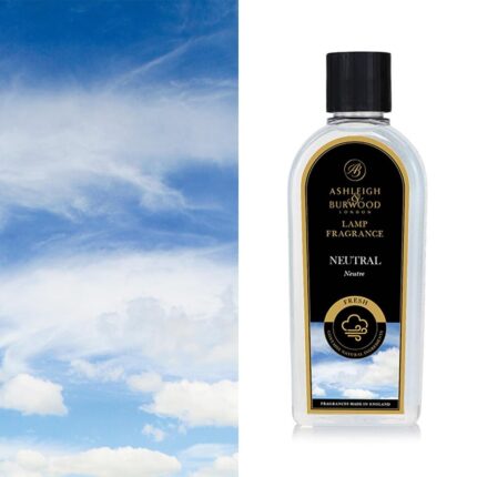Neutral Lamp Fragrance Flasche mit schwarzem Verschluss und Etikett