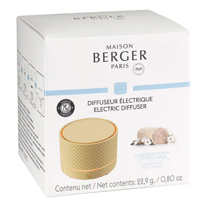 Frontansicht der Maison Berger Paris Verpackung mit elektrischem Duftdiffuser