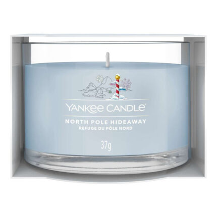 North Pole Hideaway 37g Glasvotivkerze – Hauptansicht