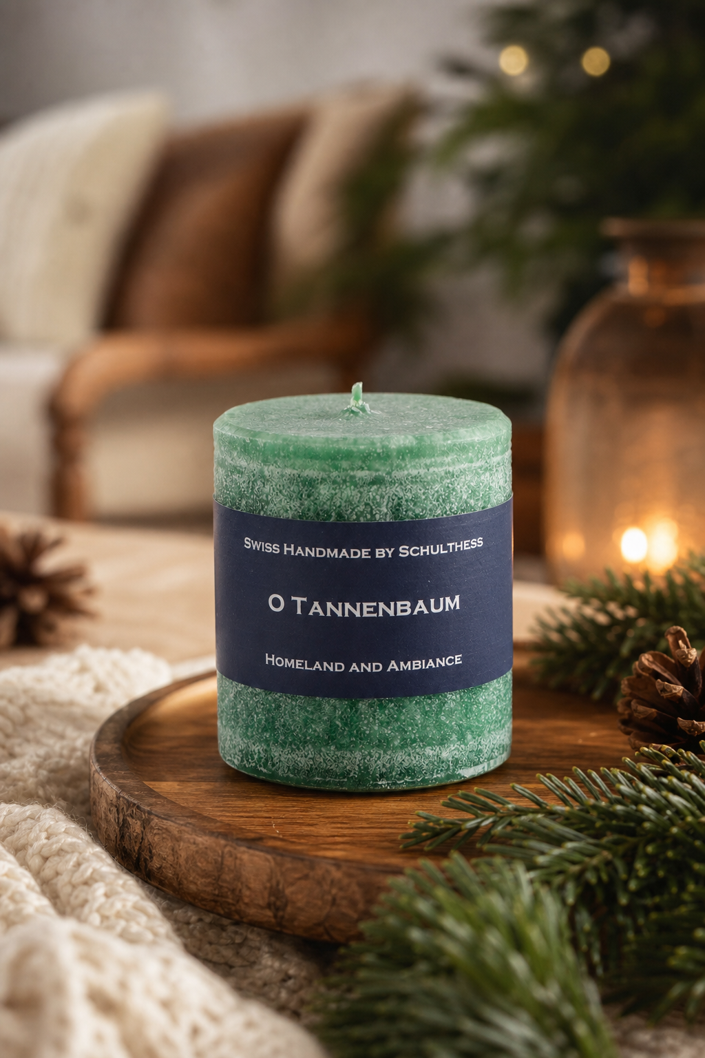 O Tannenbaum 400g in einer stimmungsvollen Anwendungsszene