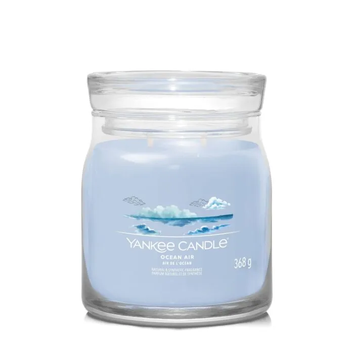 Ocean Air Signature Medium Jar 368g 2-Docht – Produktansicht