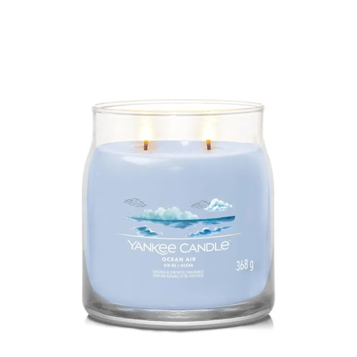 Ocean Air Signature Medium Jar 368g 2-Docht – Produktansicht