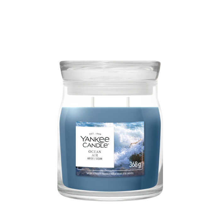 Ocean Air Signature Medium Jar 368g 2-Docht – Produktansicht
