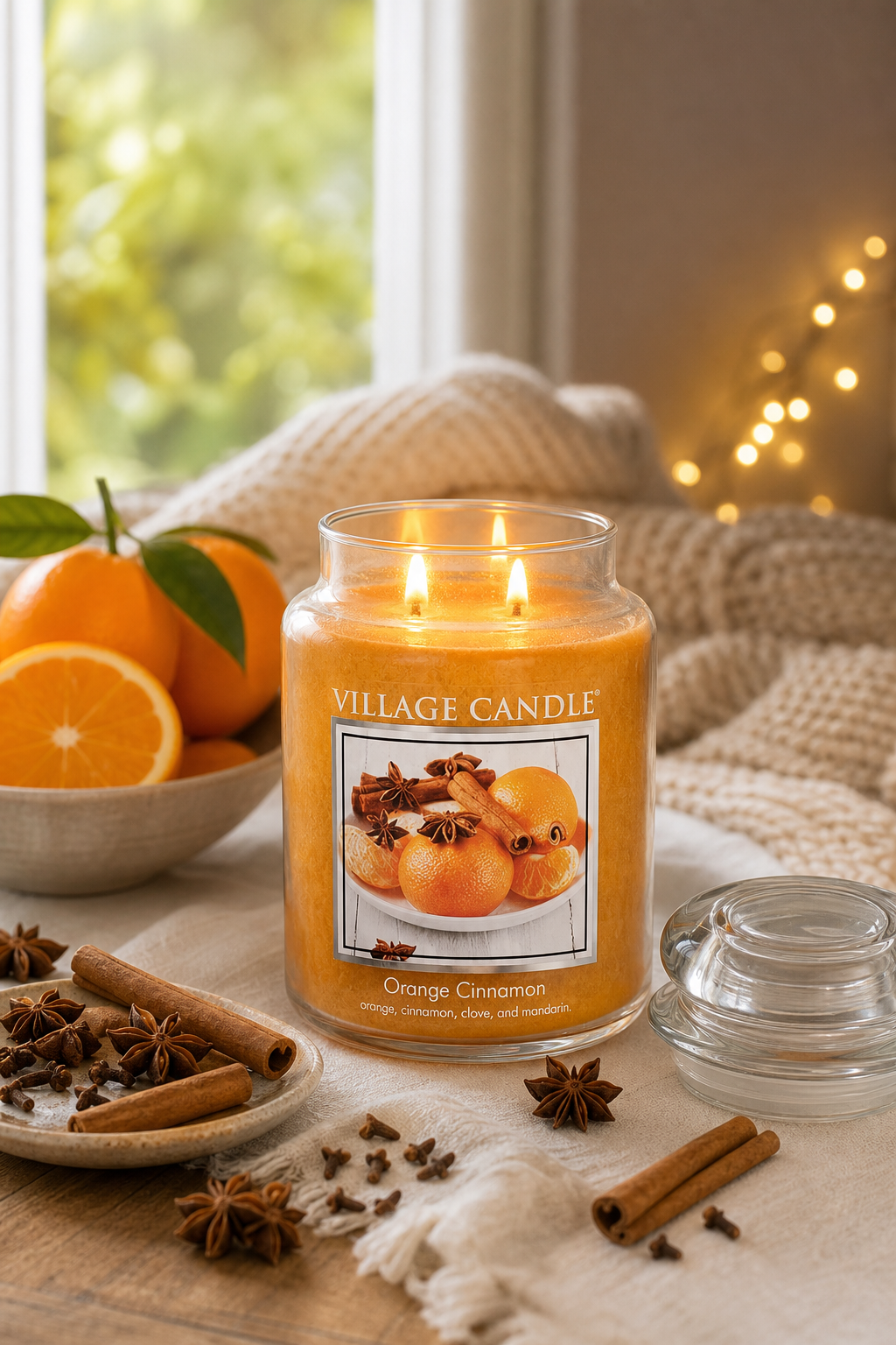 Orange Cinnamon 602g in einer stimmungsvollen Anwendungsszene