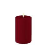 Outdoor Stumpenkerze LED Bordeaux 10 x 15cm – Produktansicht