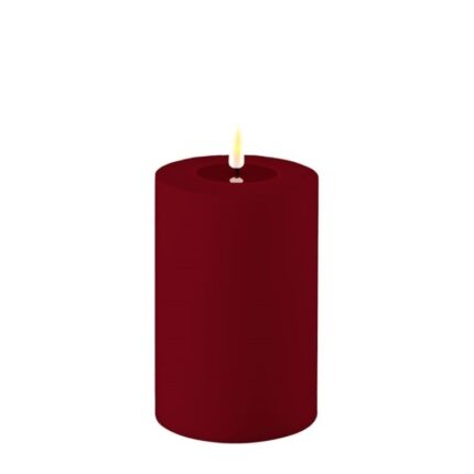 Outdoor Stumpenkerze LED Bordeaux 10 x 15cm – Produktansicht
