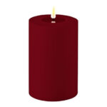 Outdoor Stumpenkerze LED Bordeaux 10 x 15cm – Hauptansicht